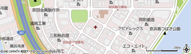 東京都大田区京浜島2丁目周辺の地図