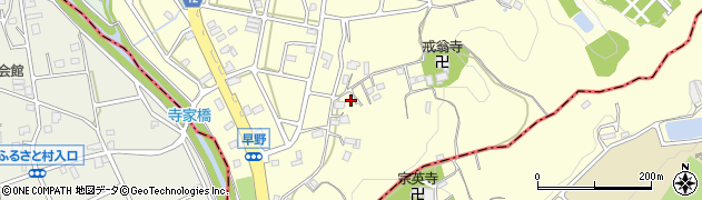 神奈川県川崎市麻生区早野723周辺の地図