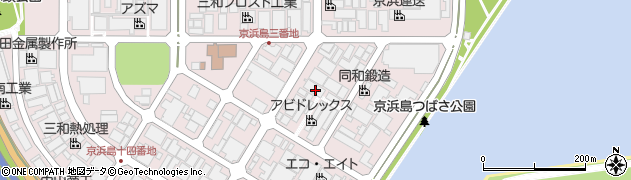株式会社東京機内用品製作所周辺の地図
