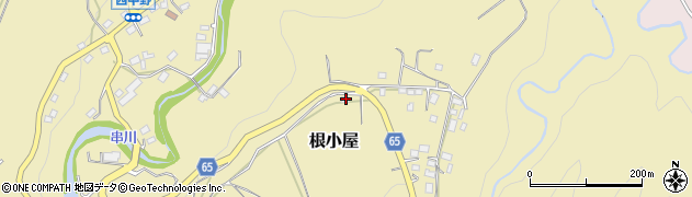 神奈川県相模原市緑区根小屋904周辺の地図