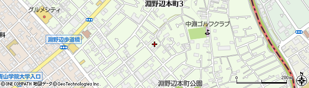 神奈川県相模原市中央区淵野辺本町3丁目周辺の地図