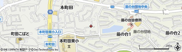 東京都町田市本町田3207周辺の地図
