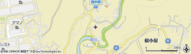 神奈川県相模原市緑区根小屋1118周辺の地図
