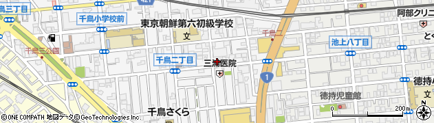東京都大田区千鳥2丁目9-18周辺の地図