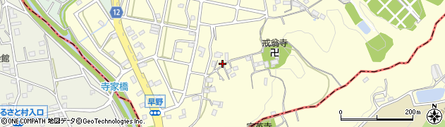 神奈川県川崎市麻生区早野738周辺の地図
