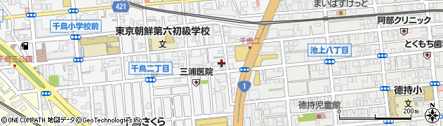 東京都大田区千鳥2丁目9-9周辺の地図