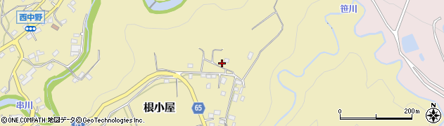 神奈川県相模原市緑区根小屋917周辺の地図