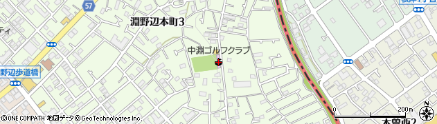 中渕ゴルフクラブ周辺の地図