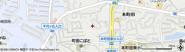 東京都町田市本町田2954-12周辺の地図