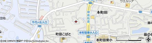 東京都町田市本町田2954-27周辺の地図