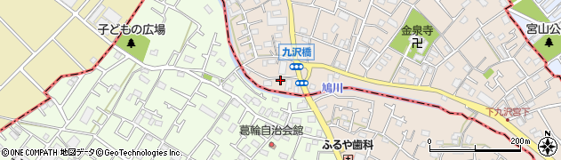 神奈川県相模原市緑区下九沢1374周辺の地図
