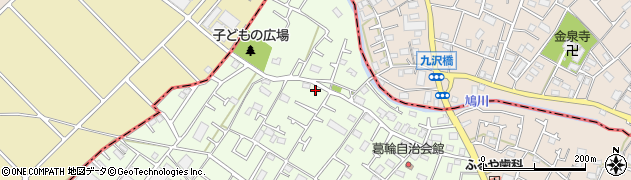 神奈川県相模原市中央区田名2711周辺の地図