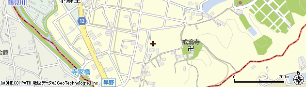 神奈川県川崎市麻生区早野731周辺の地図