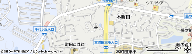 東京都町田市本町田2954-53周辺の地図
