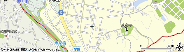 神奈川県川崎市麻生区早野334周辺の地図