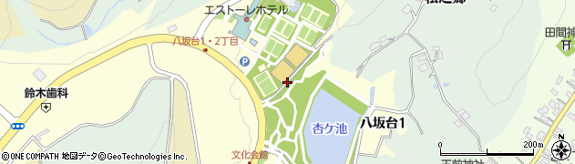 千葉県東金市八坂台周辺の地図