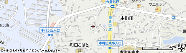 東京都町田市本町田2954-24周辺の地図