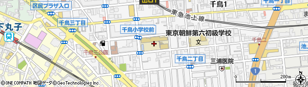東京都大田区千鳥2丁目5周辺の地図