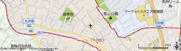 神奈川県相模原市緑区下九沢589周辺の地図
