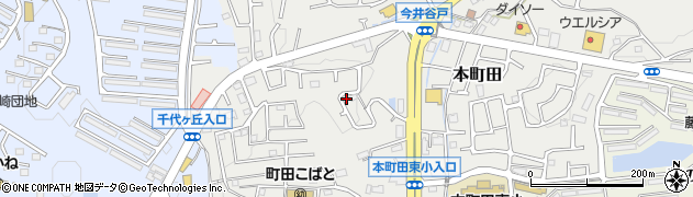 東京都町田市本町田2954-23周辺の地図