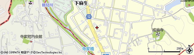 神奈川県川崎市麻生区早野407周辺の地図