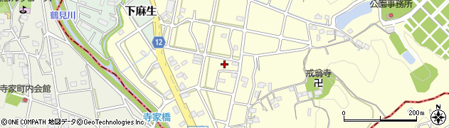 神奈川県川崎市麻生区早野432周辺の地図