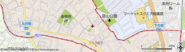 神奈川県相模原市緑区下九沢579周辺の地図