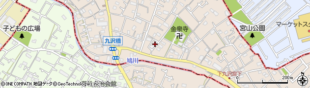 神奈川県相模原市緑区下九沢644周辺の地図