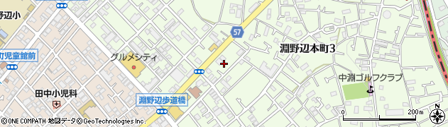 神奈川県相模原市中央区淵野辺本町3丁目2周辺の地図
