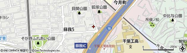 株式会社蘇我タクシー周辺の地図