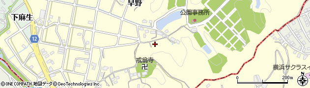 神奈川県川崎市麻生区早野810周辺の地図