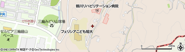 東京都町田市三輪町1053-2周辺の地図