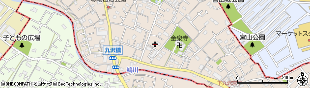 神奈川県相模原市緑区下九沢656周辺の地図