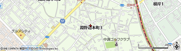 神奈川県相模原市中央区淵野辺本町3丁目23周辺の地図
