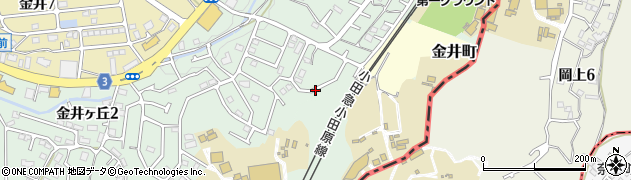 東京都町田市金井ヶ丘2丁目50周辺の地図
