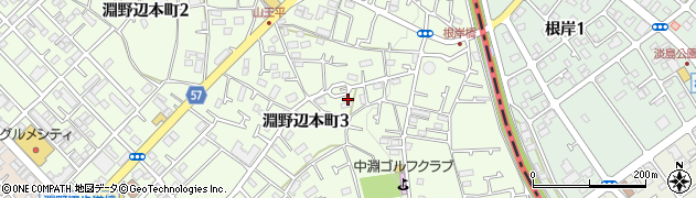 神奈川県相模原市中央区淵野辺本町3丁目26周辺の地図