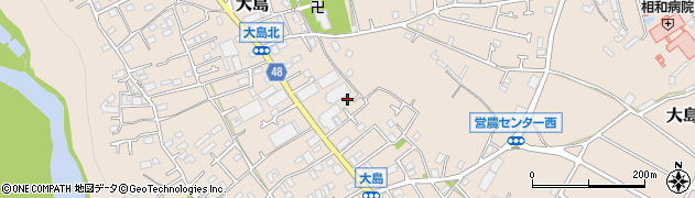 神奈川県相模原市緑区大島3043周辺の地図