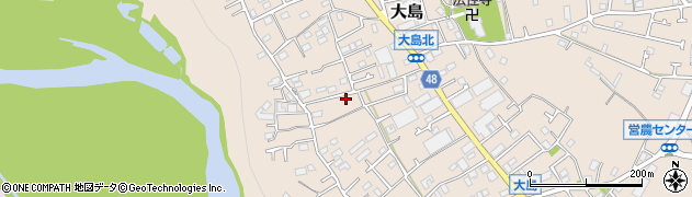 神奈川県相模原市緑区大島2969周辺の地図