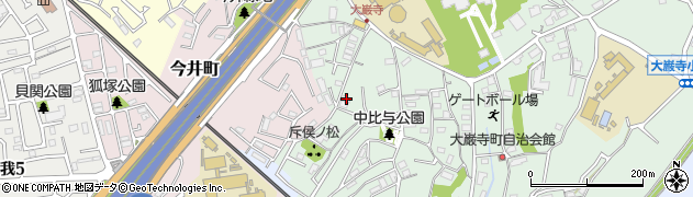 千葉県千葉市中央区大巌寺町262周辺の地図