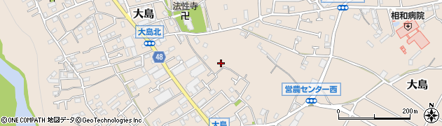 神奈川県相模原市緑区大島3119周辺の地図