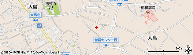 神奈川県相模原市緑区大島3106周辺の地図