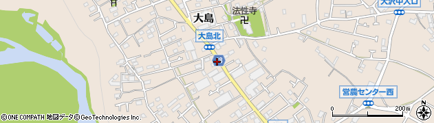 神奈川県相模原市緑区大島3032-3周辺の地図