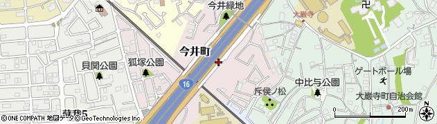 千葉県千葉市中央区今井町周辺の地図