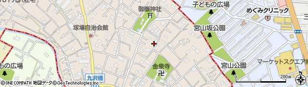 神奈川県相模原市緑区下九沢667周辺の地図