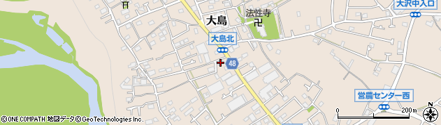 神奈川県相模原市緑区大島3032周辺の地図