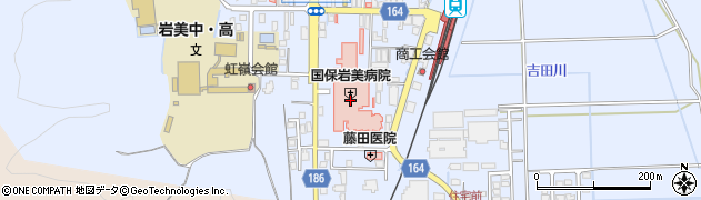 岩美町訪問看護ステーション周辺の地図