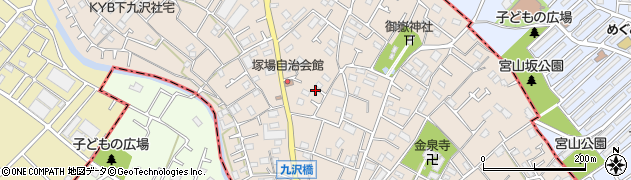 神奈川県相模原市緑区下九沢1321周辺の地図