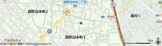 神奈川県相模原市中央区淵野辺本町3丁目27周辺の地図