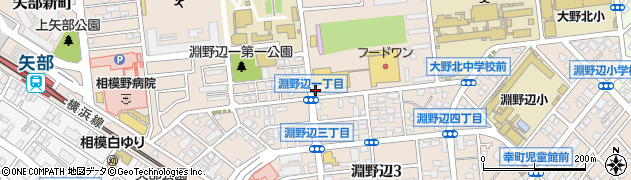 神奈川県相模原市中央区淵野辺2丁目6-26周辺の地図