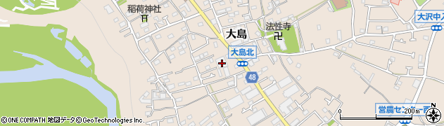神奈川県相模原市緑区大島3215周辺の地図